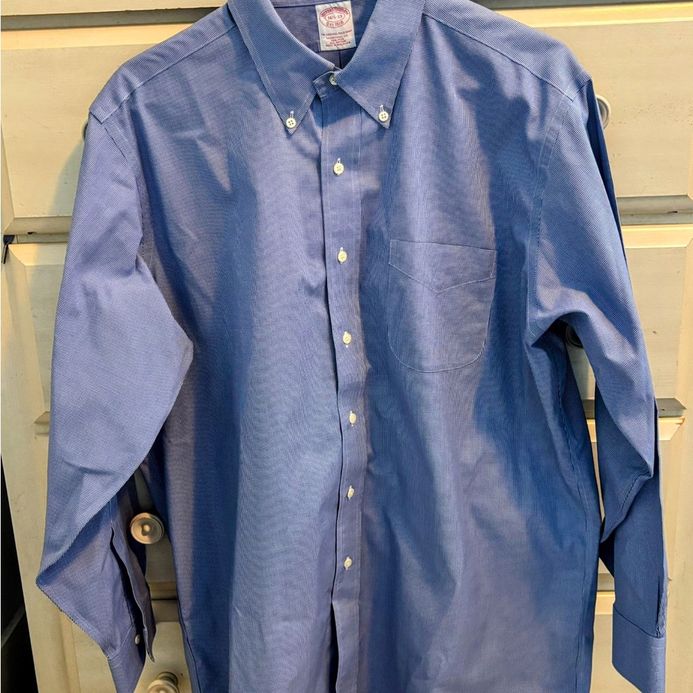 Brooks Brothers Classic Blue Dress Shirt